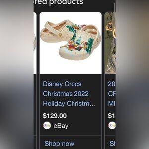 CROCS Disney Slippers